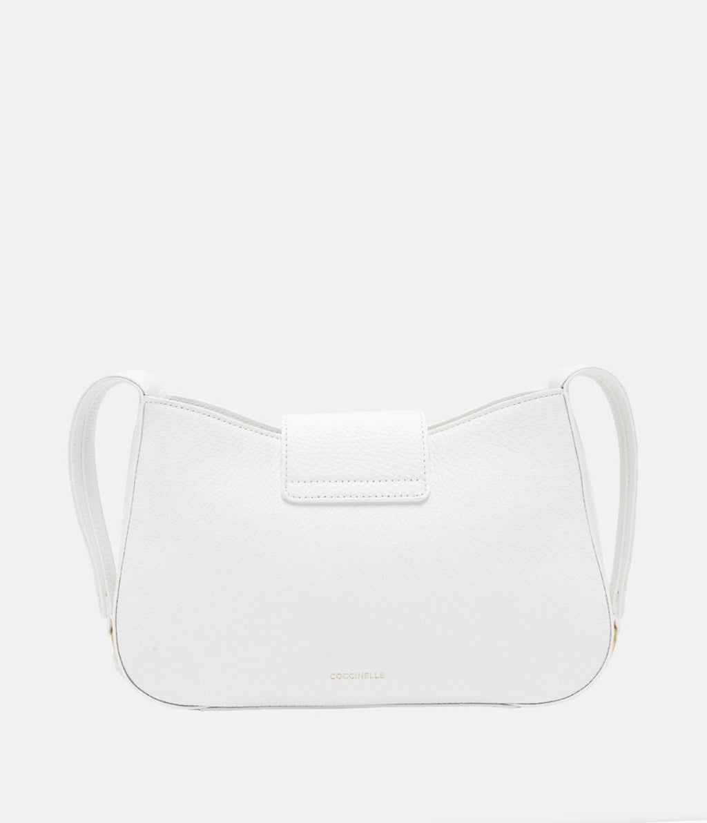 Leather shoulder bag by Coccinelle