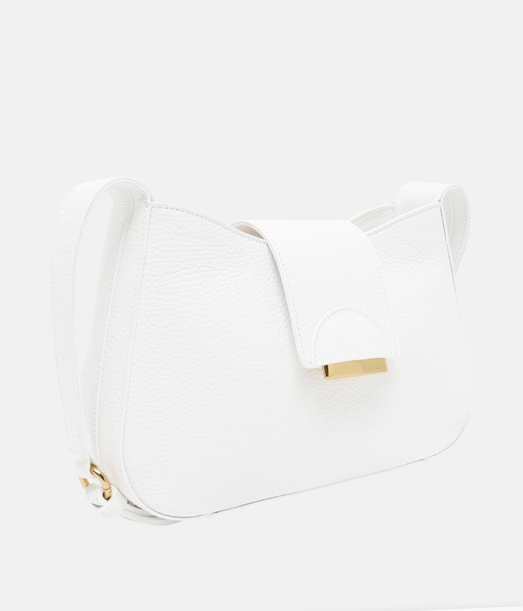 Leather shoulder bag by Coccinelle